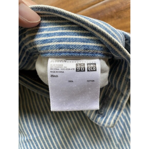 Women's Striped Jeans - Picture 3 of 8